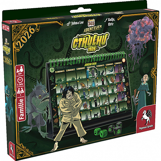 365 Abenteuer - Cthulhu 1926 (Edition 2026), Rätselspiel