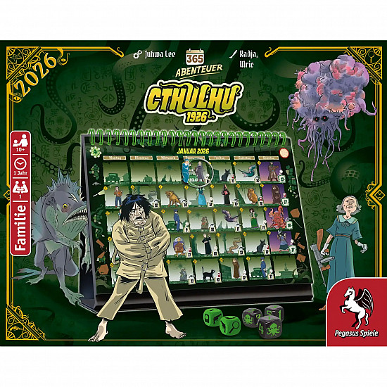 365 Abenteuer - Cthulhu 1926 (Edition 2026), Rätselspiel