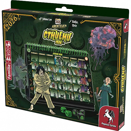 365 Abenteuer - Cthulhu 1926 (Edition 2026), Rätselspiel