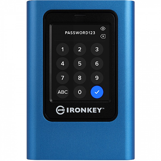 IronKey Vault Privacy 80 SSD encrypted 3840 GB external (portable) USB 3.2 Gen 1 (USB-C connector) F
