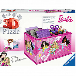 3D Puzzle Aufbewahrungsbox Barbie mehrfarbig