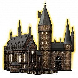 3D Puzzle Hogwarts Schloss - Die Große Halle Night Edition