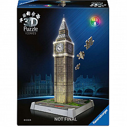 3D Puzzle Iconics: Big Ben - mit Licht 216 Teile