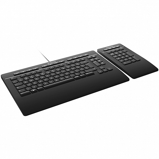 3DCONNEXION KEYBOARD PRO W/ NUMPAD USB CH (QWERTZ)