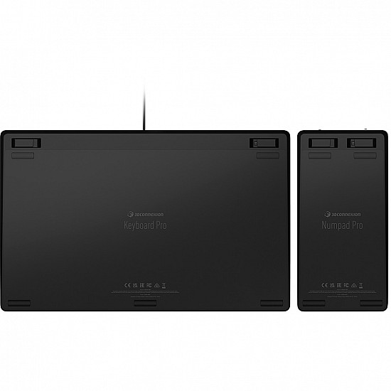 3Dconnexion Keyboard Pro with Numpad - Tastatur und Nummernfeld