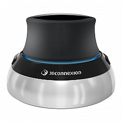 3Dconnexion SpaceMouse Compact - 3D-Maus - 2 Tasten