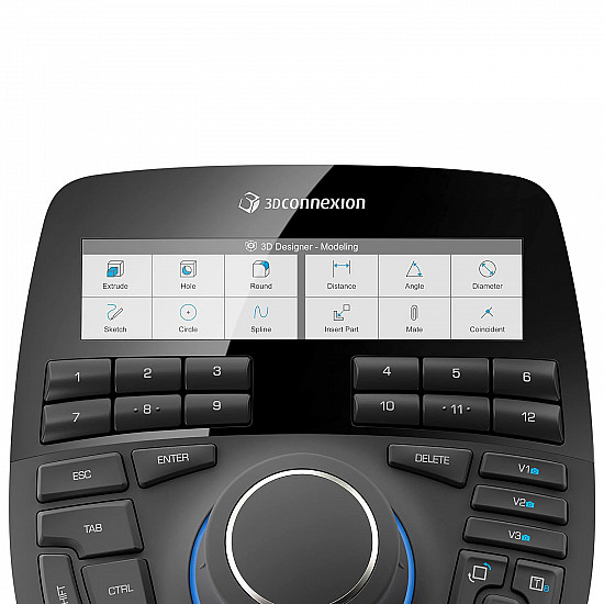 3Dconnexion SpaceMouse Enterprise - 3D-Maus - 31 Tasten