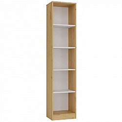 40 CM BOOKCASE ARTISAN/WHITE