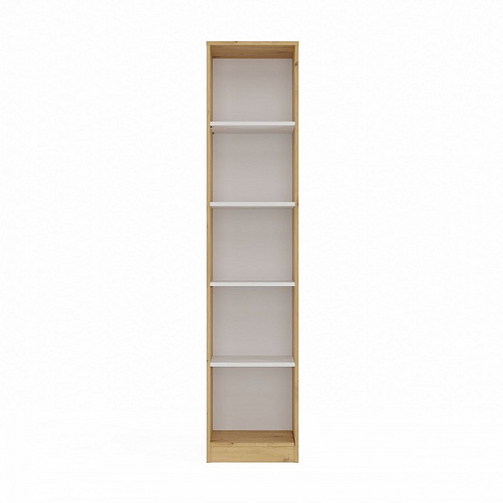 40 CM BOOKCASE ARTISAN/WHITE