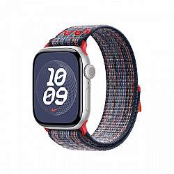 40 mm Blue/Red Nike Sport Loop