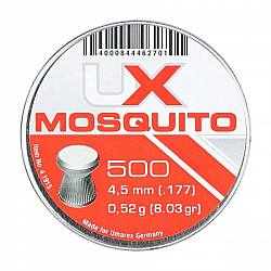 4.5 mm UMAREX Mosquito flat pellet 500 pcs.