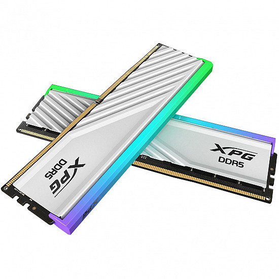 48 GB ADATA DIMM 6000 (2x 24 GB) Dual-Kit (wei, AX5U6000C3024G-DTLABRWH, Lancer Blade RGB, INTEL XMP, AMD EXPO)
