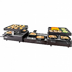 Raclette Extandable schwarz, 1.300 Watt