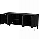 4D ABI chest of drawers 200x45x88 matt black