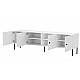 4D RTV cabinet PALAZZO BIS 201x40x60 white matt