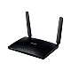 4G LTE Router TL-MR6400 802.11n 300 Mbit/s 10/100 Mbit/s Ethernet LAN (RJ-45) ports 3 Mesh Support No MU-MiMO No 4G Antenna type 2xExternal No USB