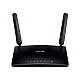 4G LTE Router TL-MR6400 802.11n 300 Mbit/s 10/100 Mbit/s Ethernet LAN (RJ-45) ports 3 Mesh Support No MU-MiMO No 4G Antenna type 2xExternal No USB