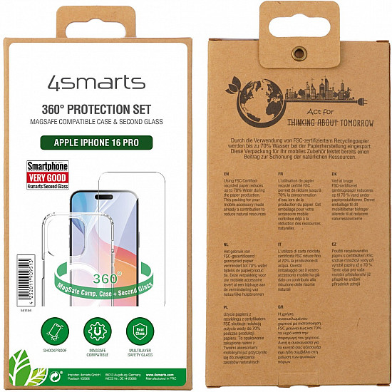 4smarts 360 Premium Protection Set fr Apple iPhone 16 Pro