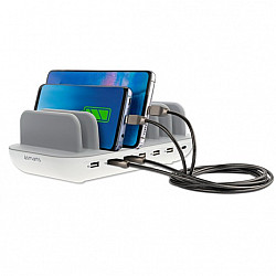 4smarts 2charge Office - Ladestation - 60 Watt - 2.4 A - 7 Ausgabeanschlussstellen (USB, 24 pin USB-C)