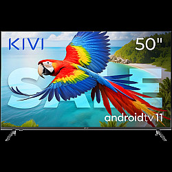 50, UHD, Android TV 11, Black, 60 Hz, AV1, Sound 2x12W, 65 kWh/1000h, Energy F, WiFi5G, BT5.1, 4xHDMI, 2xUSB, Blue Remote, 24 months