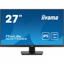 54.6cm/21.5 (2560x1440) Iiyama ProLite XU2793QS-B6 16:9 FHD IPS 1ms 100Hz HDMI DP Speaker Black