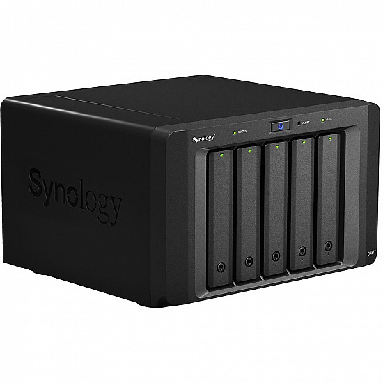 Expansion unit Synology DX517; Tower; 5x 3.5/2.5 SATA HDD/SSD (for DS923+, DS723+, DS1522+)