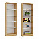 60 CM BOOKCASE ARTISAN/WHITE