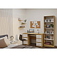 60 CM BOOKCASE ARTISAN/WHITE