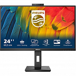 60,5cm/23,8 (1920x1080) Philips 24B1U5301H 16:9 FHD IPS 4ms 75Hz HDMI DP USB-C Speaker Black