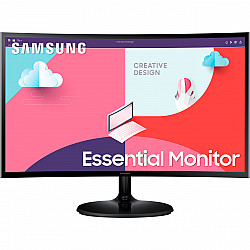 61cm/24'' (1920x1080) Samsung S24C364EAU Essential Curved 16:9 4ms HDMI VGA Full HD Black