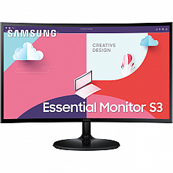 61cm/24'' (1920x1080) Samsung S24C364EAU Essential Curved 16:9 4ms HDMI VGA Full HD Black