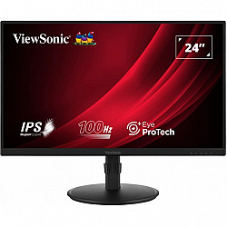 61cm/24 (1920x1080) ViewSonic VG2408A 16:9 FHD IPS 5ms 100Hz HDMI VGA DP Speaker Pivot Black