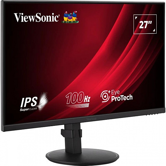 68,6cm/27 (1920x1080) ViewSonic VA2708-HDJ 16:9 FHD IPS 5ms 100Hz HDMI VGA DP Pivot Black