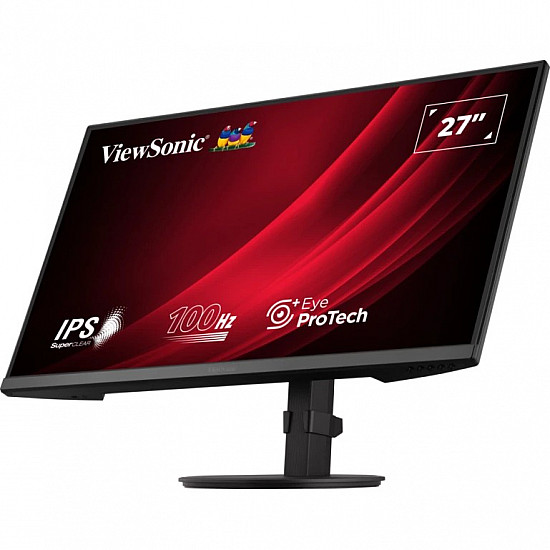68,6cm/27 (1920x1080) ViewSonic VA2708-HDJ 16:9 FHD IPS 5ms 100Hz HDMI VGA DP Pivot Black
