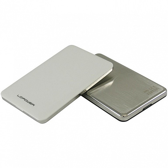 6cm SATA USB3 LC-Power white 7mm