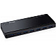 7-Port-USB-3.0-Hub mit 2 Ladeports (UH720), USB-Hub schwarz, inkl. Netzadapter