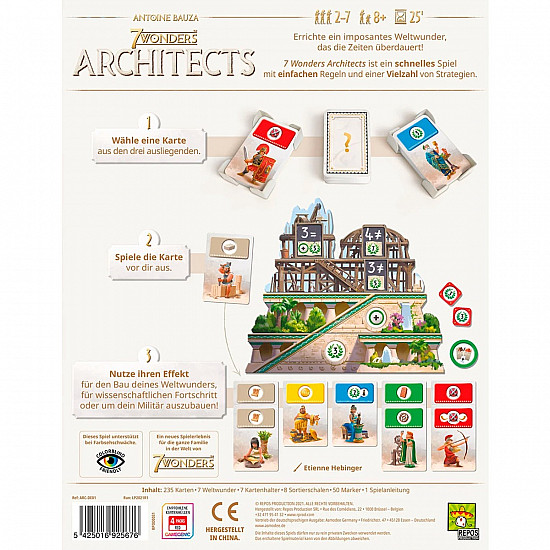 7 Wonders - Architects, Brettspiel