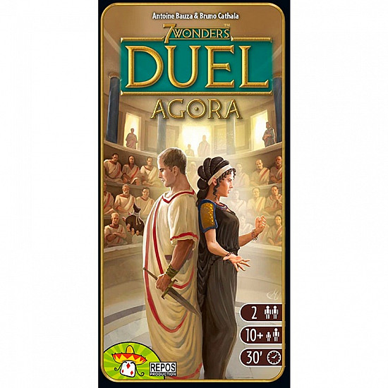 7 Wonders Duel - Agora, Brettspiel Erweiterung