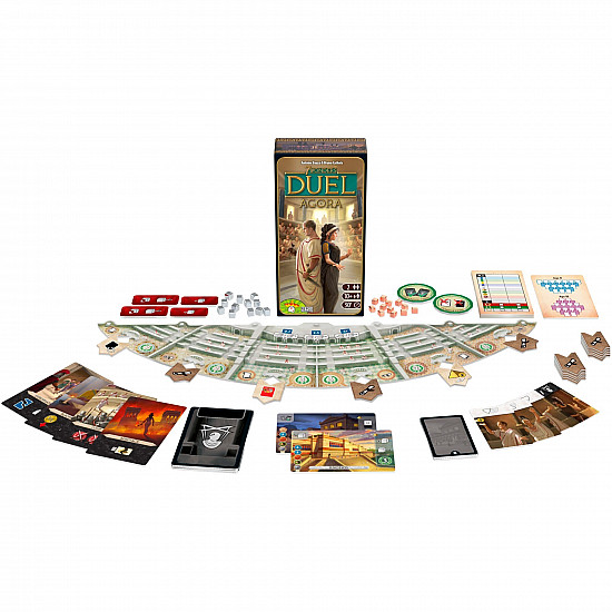 7 Wonders Duel - Agora, Brettspiel Erweiterung