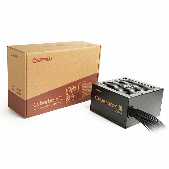 CYBERBRON III 750W, PC-Netzteil 1x 12-Pin High Power GPU, 2x PCIe, 750 Watt