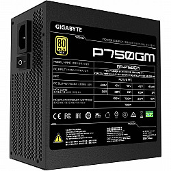 Maitinimo šaltinis GIGABYTE GP-P750GM 750W, ATX 12V v2.31, 80 PLUS Gold