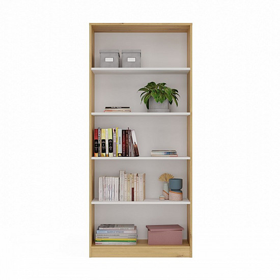 80 CM BOOKCASE ARTISAN/WHITE