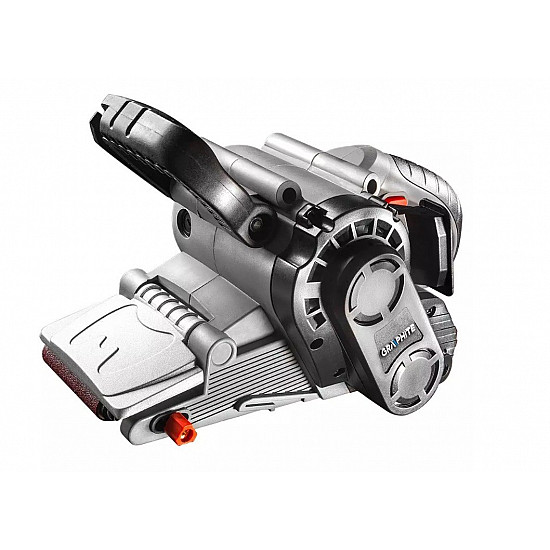 800W Graphite belt sander with 75 x 457 mm endless belt and carrying case