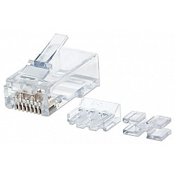 80-Pack Cat6A RJ45 Modular