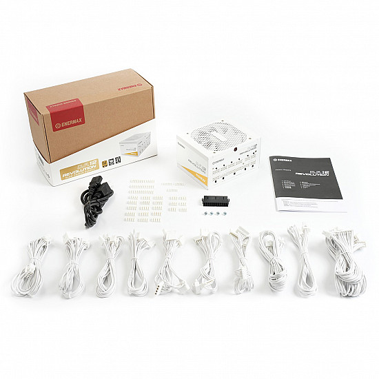 850W Enermax Revolution D.F.12 ETV850G-W 80+ Gold Kabelmanagement ATX 3.1 white