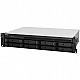 Synology Rack NAS RS1221+ Up to 8 HDD/SSD Hot-Swap AMD Ryzen Ryzen V1500B Quad Core Processor frequency 2.2 GHz 4 GB DDR4