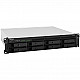 SYNOLOGY RS1221RP+ 8-Bay NAS-Rackmount AMD Ryzen V1500B quad-core 2.2 GHz 4GB DDR4 up to 32GB RJ-45 4x1GbE 2xUSB 3.2 1xeSATA