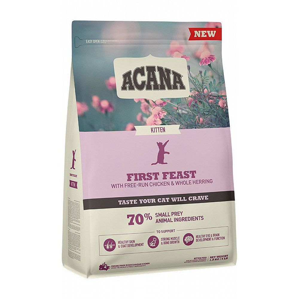 ACANA First Feast dry cat food 1 8 kg ACANA First Feast dry cat food 1 8 kg