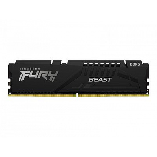 Kingston operatyvinė atmintis – FURY Beast – žaidimams – 2025 Kingston FURY Beast operatyvinė atmintis su 32GB, DDR5, 6000MT/s 2025