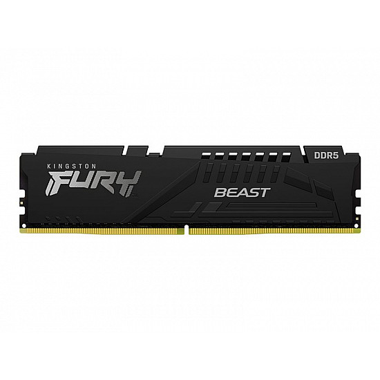 Kingston operatyvinė atmintis – FURY Beast – žaidimams – 2025 Kingston FURY Beast operatyvinė atmintis su 32GB, DDR5, 6000MT/s 2025